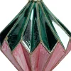 Outlet Weihnachtsbaumschmuck Tarbert grün / rosa D 9 H 10 cm Weihnachtskugeln & -Anhänger