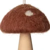 Weihnachtsbaumschmuck Pilz braun D 7,5 H 6 cm Weihnachtskugeln & -Anhänger