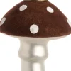 Sale Weihnachtsbaumschmuck Pilz braun / weiß D 6 H 8,5 cm Weihnachtskugeln & -Anhänger
