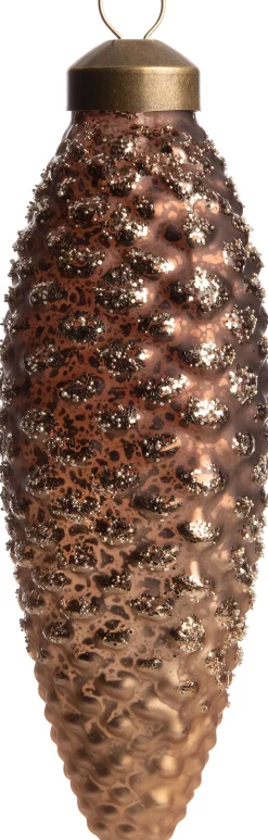 Clearance Weihnachtsbaumschmuck Tannenzapfen braun D 5 H 13,5 cm Weihnachtskugeln & -Anhänger