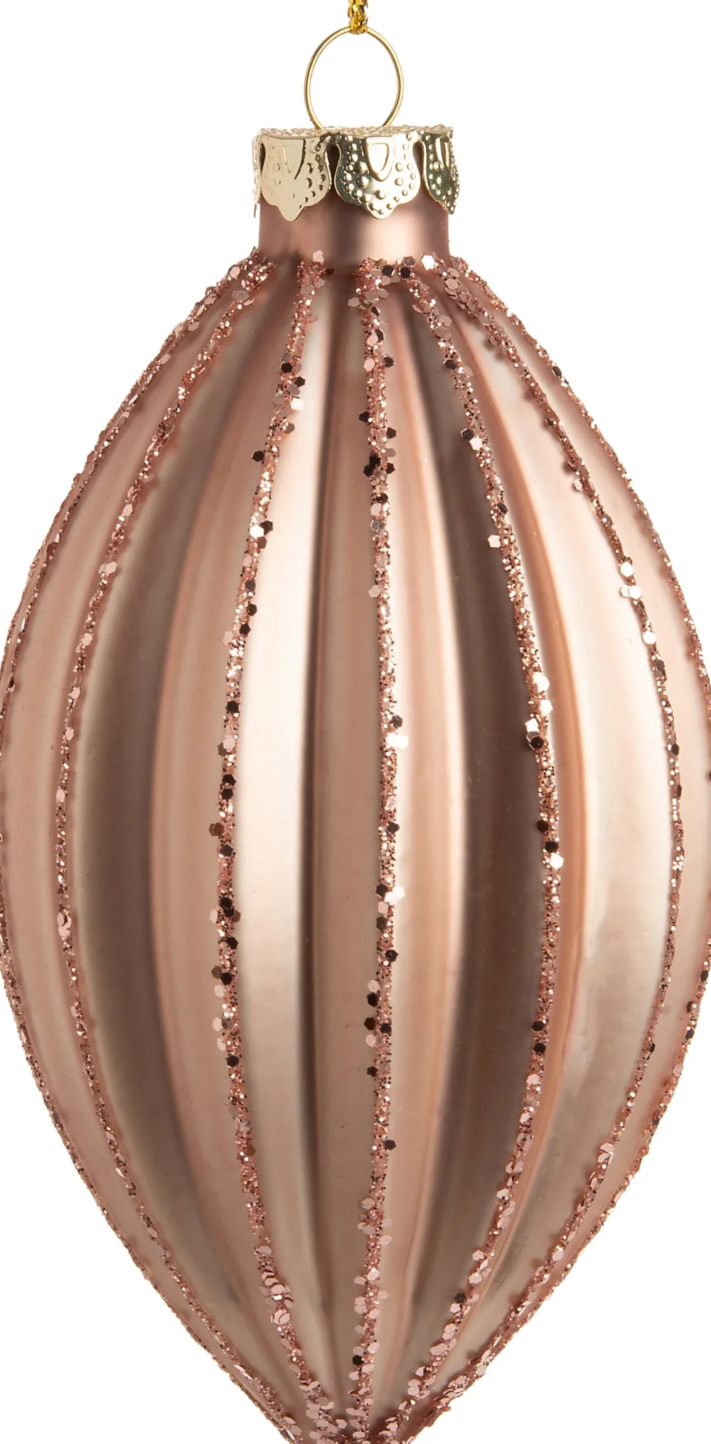 New Weihnachtsbaumschmuck Roxie rosa D 6 H 12 cm Weihnachtskugeln & -Anhänger