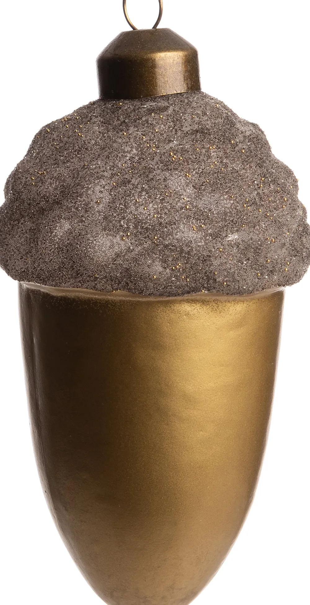 Clearance Weihnachtsbaumschmuck Eichel braun D 5,6 H 10,5 cm Weihnachtskugeln & -Anhänger