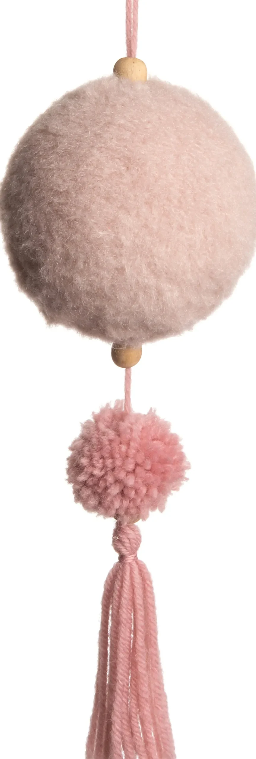 Discount Weihnachtsbaumschmuck Tassel Kugel rosa 8 x 8 x 22 cm Weihnachtsdeko Zum Aufhängen