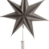 New Weihnachtsbaumspitze Stern Herbert silber D 30 H 51 cm Weihnachtsbaumspitzen