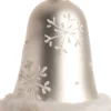 Clearance Weihnachtsbaumschmuck Glocke weiß 7 x 7 x 10,5 cm Weihnachtskugeln & -Anhänger