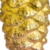 Online Weihnachtsbaumschmuck Tannenzapfen gold D 5,8 H 13 cm Weihnachtskugeln & -Anhänger