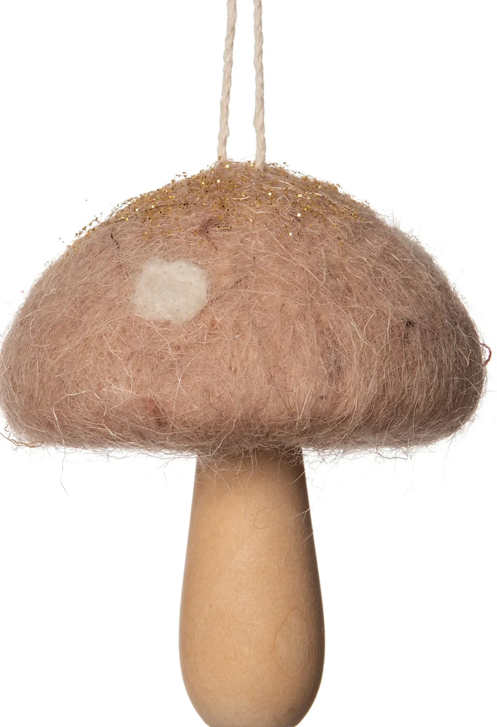 New Weihnachtsbaumschmuck Pilz rosa D 7,5 H 6 cm Weihnachtskugeln & -Anhänger