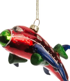 Online Weihnachtsbaumschmuck Flugzeug 11,5 x 9 x 6 cm Weihnachtskugeln & -Anhänger