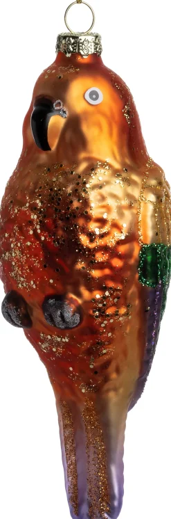 Best Weihnachtsbaumschmuck Papagei multi 5,5 x 5,5 x 14 cm Weihnachtskugeln & -Anhänger