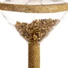 Outlet Weihnachtsbaumschmuck Cocktailglas transparent / gold 8 x 8 x 10,5 cm Weihnachtskugeln & -Anhänger