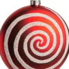Discount Weihnachtsbaumschmuck Netta rot D 10 H 10 cm Weihnachtskugeln & -Anhänger