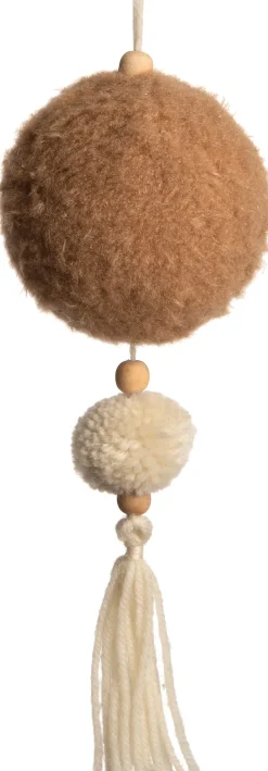Discount Weihnachtsbaumschmuck Tassel Kugel braun 8 x 8 x 22 cm Weihnachtsdeko Zum Aufhängen