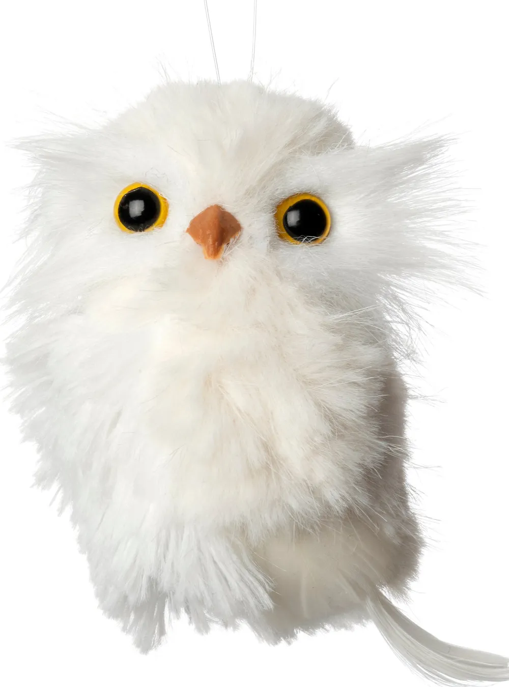Clearance Weihnachtsbaumschmuck Eule weiß 8 x 7 x 11 cm Weihnachtskugeln & -Anhänger