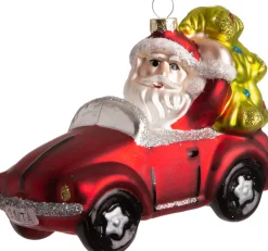 Clearance Weihnachtsbaumschmuck Weihnachtsmann H 13,8 cm Weihnachtskugeln & -Anhänger