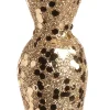 Sale Weihnachtsbaumschmuck Pebbles gold 4,5 x 4,5 x 39 cm Weihnachtskugeln & -Anhänger