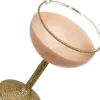 Clearance Weihnachtsbaumschmuck Chamton Champagnerglas rosa D 7 H 10 cm Weihnachtskugeln & -Anhänger
