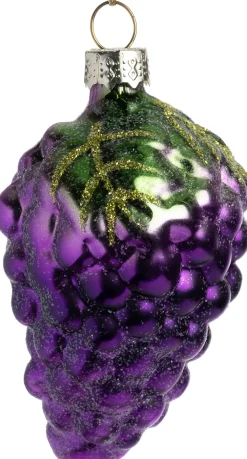 Online Weihnachtsbaumschmuck Weintrauben lila 4,5 x 4,5 x 7 cm Weihnachtskugeln & -Anhänger