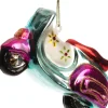 Discount Weihnachtsbaumschmuck Motorrad rosa / blau 9,8 x 4,7 x 7,3 cm Weihnachtskugeln & -Anhänger