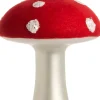 Best Weihnachtsbaumschmuck Pilz rot / weiß D 5,5 H 8 cm Weihnachtskugeln & -Anhänger