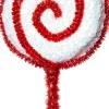Discount Weihnachtsbaumschmuck Candyline Lolly rot / weiß 7 x 3 x 15 cm Weihnachtskugeln & -Anhänger