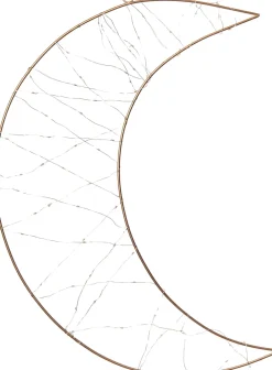 Online Weihnachtsbeleuchtung Mond mit LED D 30 H 32 cm Weihnachtsdeko Zum Aufhängen