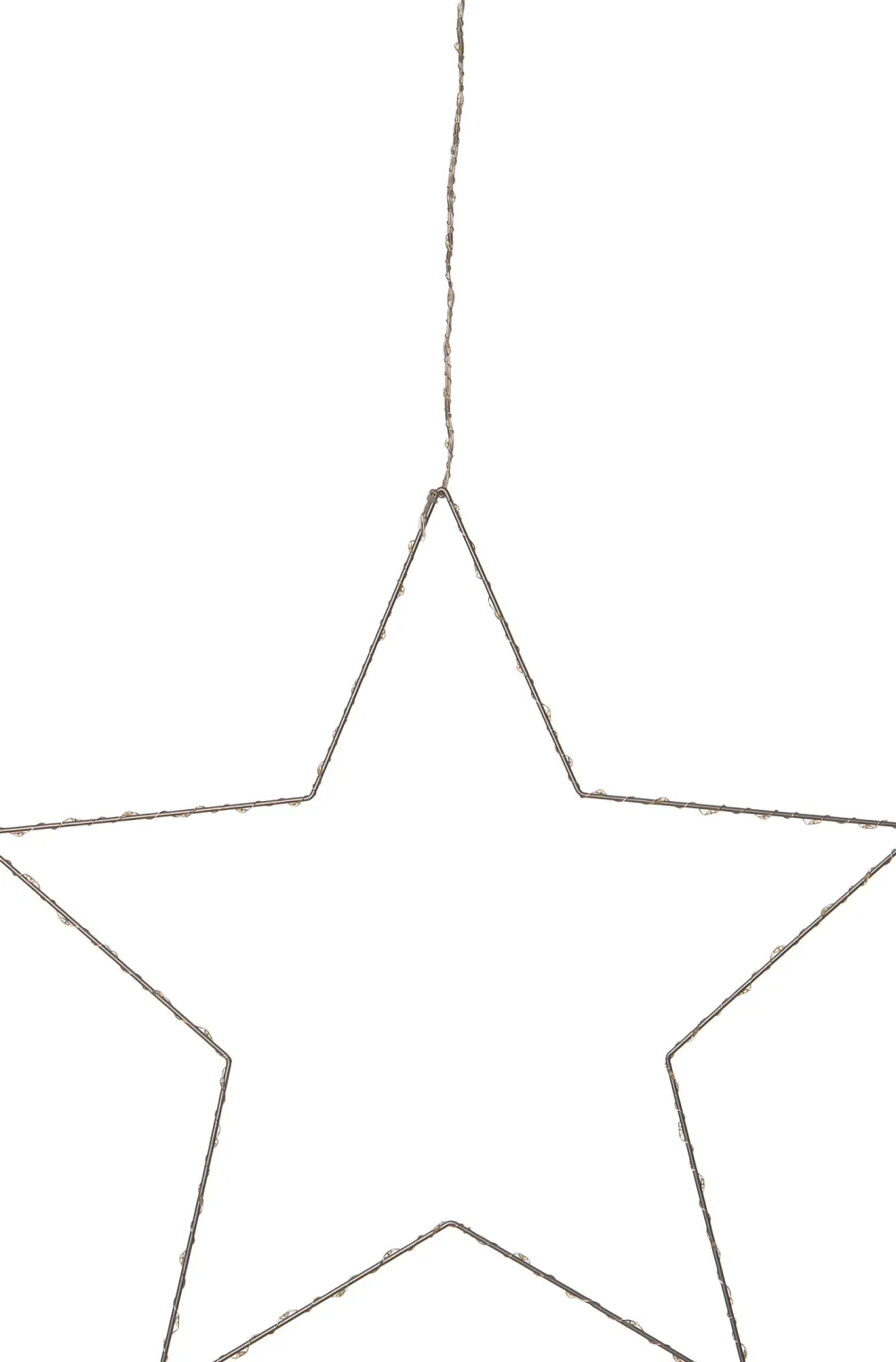 Sale Weihnachtsbeleuchtung Stern mit 55 LEDs warmweiß D 30 cm Weihnachtsdeko Zum Aufhängen