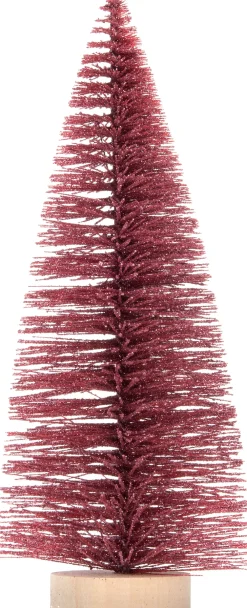 Online Weihnachtsdeko Baum 8 x 8 x 23 cm rot Weihnachtsfiguren & -Objekte