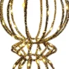 Weihnachtsdeko Sem gold mit Beleuchtung D 26 H 81 cm Weihnachtsdeko Zum Aufhängen