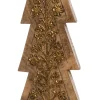 Online Weihnachtsdeko Baum natur / gold 16 x 10 x 54 cm Weihnachtsfiguren & -Objekte