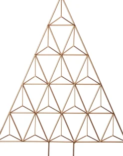 Online Weihnachtsdeko Baum gold 49 x 4 x 63 cm Weihnachtsfiguren & -Objekte