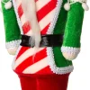 Sale Weihnachtsdeko Candyline Nussknacker rot / grün 12 x 12 x 40 cm Weihnachtsfiguren & -Objekte