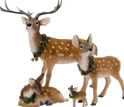 Online Weihnachtsdeko Poro Hirsch braun 83 x 40 x 92 cm Weihnachtsfiguren & -Objekte