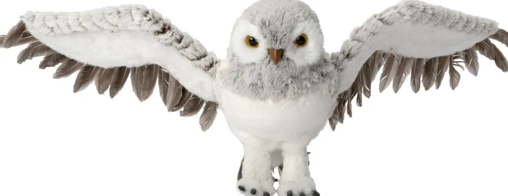 Weihnachtsdeko Eule grau 72 x 16 x 27 cm Weihnachtsfiguren & -Objekte