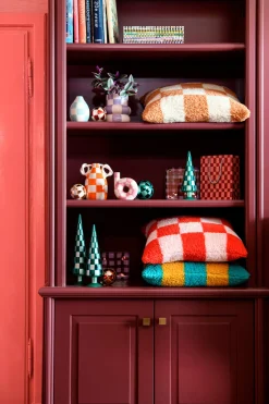 Sale Weihnachtsdeko Baum Cross grün D 8 H 25 cm Weihnachtsfiguren & -Objekte