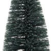 Outlet Weihnachtsdeko Baum 8 x 8 x 23 cm dunkelgrün Weihnachtsfiguren & -Objekte