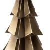 Weihnachtsdeko Baum Tarja gold 11,6 x 11,4 x 26 cm Weihnachtsfiguren & -Objekte