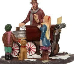 Best Weihnachtsdorf Miniatur-Eiswagen 9 x 7 x 7 cm Weihnachtsdorf Figuren & Objekte