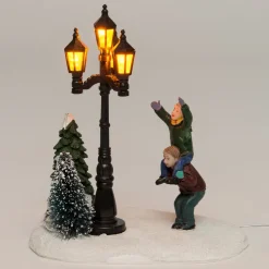 Weihnachtsdorf Figur Spielende Jungen 11 x 7 x 11 cm Weihnachtsdorf Figuren & Objekte