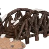 Sale Weihnachtsdorf Miniatur-Brücke 14 x 7 x 8 cm Weihnachtsdorf Figuren & Objekte