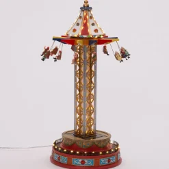 Best Weihnachtsdorf Karussell "Free Fall" D 24 H 55,5 cm Weihnachtsdorf Figuren & Objekte