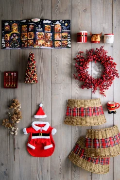 Outlet Weihnachtskranz Viggo Beeren D 50 H 8 cm Weihnachtskränze