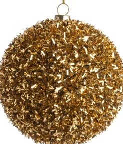 Discount Weihnachtskugel Ava gold D 8 cm Weihnachtskugeln & -Anhänger