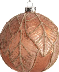 Discount Weihnachtskugel Cyntia kupfer D 10 H 10 cm Weihnachtskugeln & -Anhänger