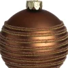 Weihnachtskugel Rathdrum braun D 8 cm Weihnachtskugeln & -Anhänger