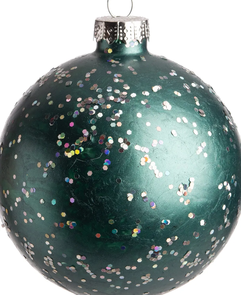 Outlet Weihnachtskugeln Sare blau D 8 cm Weihnachtskugeln & -Anhänger