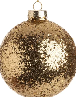 New Weihnachtskugel Cheron D 8 cm gold Weihnachtskugeln & -Anhänger