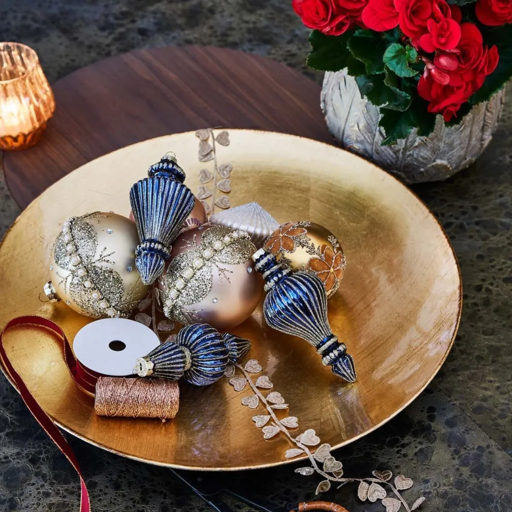 New Weihnachtskugel Tammy weiß D 8 H 8 cm Weihnachtskugeln & -Anhänger