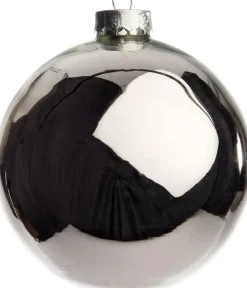 Discount Weihnachtskugeln silber D 10 cm 4 St. Weihnachtskugeln & -Anhänger