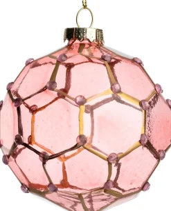 Clearance Weihnachtskugel Rosmuck rosa D 8 cm Weihnachtskugeln & -Anhänger