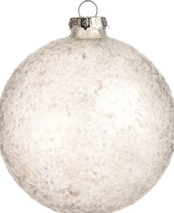 Clearance Weihnachtskugel Cheron D 10 cm weiß Weihnachtskugeln & -Anhänger